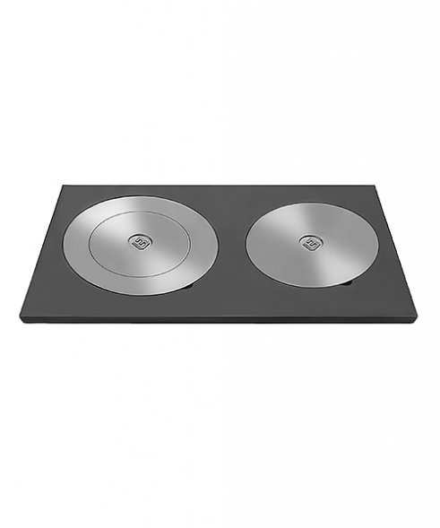 Усиленная плита двухконфорочная Везувий 4В