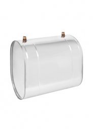 Бак нержавейка 60л под контур (Горизонталь, овальный) (AISI 439)