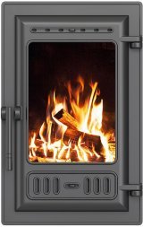 Дверка ЭВЕРЕСТ каминная 310 (Антрацит)