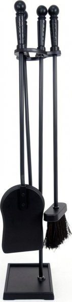 Набор каминный EVEREST K9B-A черный (15*12*68см)