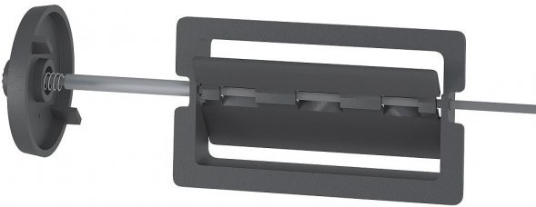 Задвижка дымохода Везувий поворотная 1427П