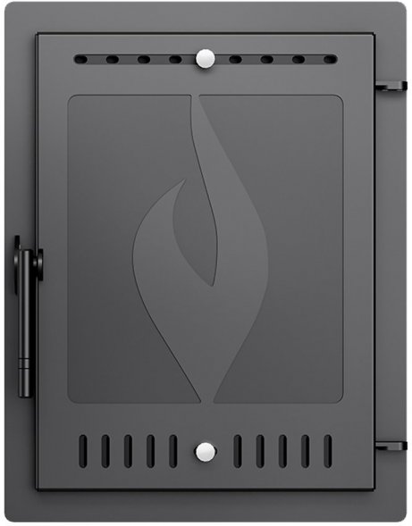 Дверка ЭВЕРЕСТ каминная 321 (М) Антрацит