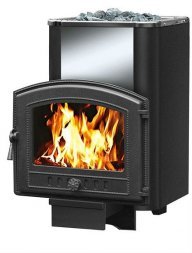 Чугунная печь Везувий Сенсация 22 Антрацит (224)