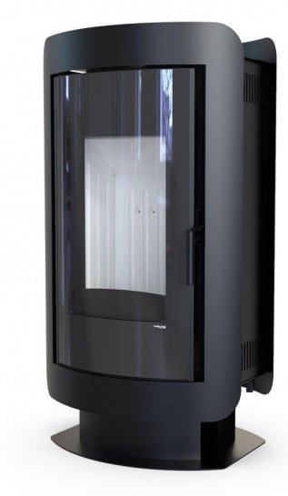 Печь-камин Defro Home Oval, 9 кВт