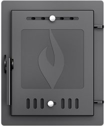 Дверка ЭВЕРЕСТ каминная 211 (М) Антрацит