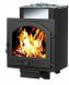 Дровяная печь для бани Везувий Сенсация 22 Антрацит (205)