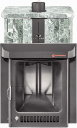 Дровяная печь Ферингер Квадра в ламелях до 25 м³