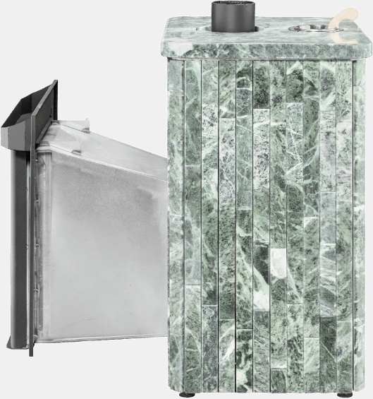 Дровяная печь Ферингер Квадра в ламелях до 25 м³