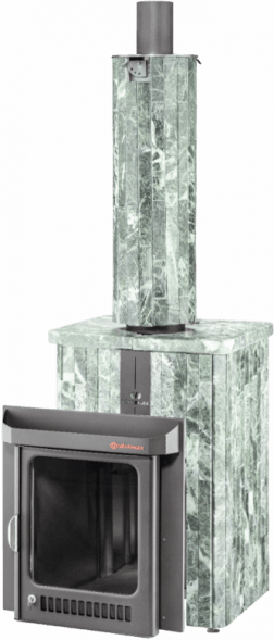 Дровяная печь Ферингер Квадра в ламелях до 25 м³