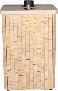 Дровяная печь Ферингер Квадра в ламелях до 25 м³