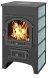 Печь-камин Везувий ПК-02 (205) с плитой, талькохлорит