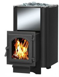 Чугунная печь Везувий Сенсация 22 Антрацит (270)