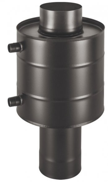 Теплообменник Везувий BLACK 6л на трубе д.115 штамп. (AISI 439)