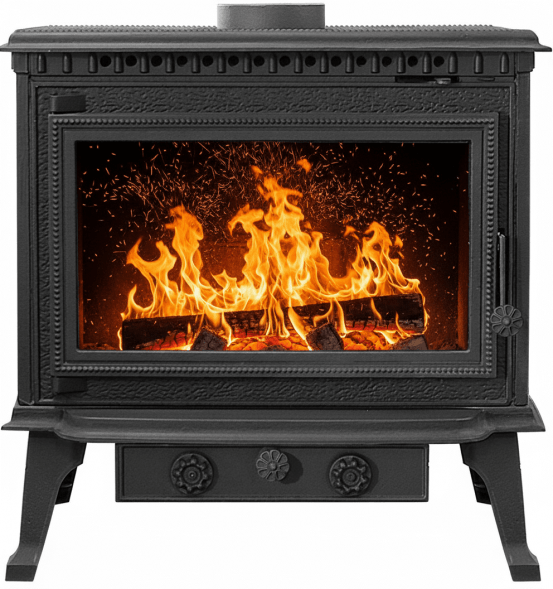 Печь-камин Везувий RICH-15 &quot;Антрацит&quot;