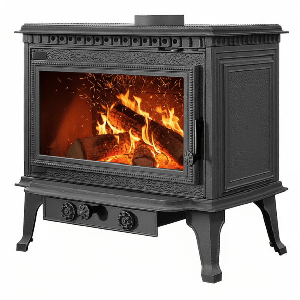 Печь-камин Везувий RICH-15 &quot;Антрацит&quot;