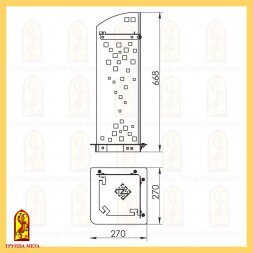 Набор для ухода за камином Мета НКА-31МД