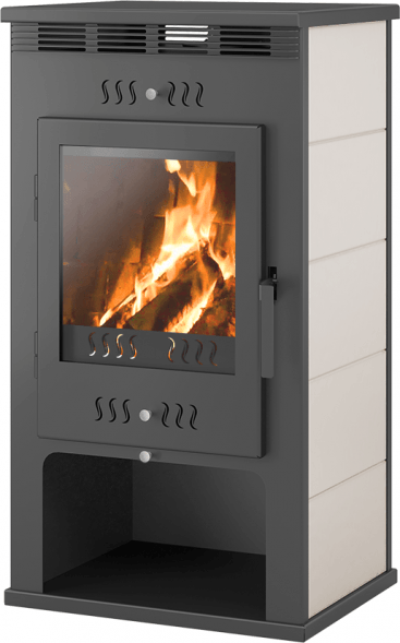 Печь-Камин Aston 11 кВт (180 м3) Ø 150мм