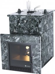 Печь для бани ИзиСтим Анапа в полноценном кожухе с закрытым верхом