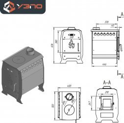Печь УЗПО «Теплушка 100»
