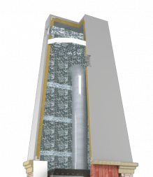 Базальтовая плита фольгированная ALU FIRE BATTS (1000х600х30мм) (6 шт/уп)