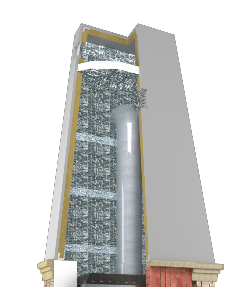 Базальтовая плита фольгированная ALU FIRE BATTS (1000х600х30мм) (6 шт/уп)