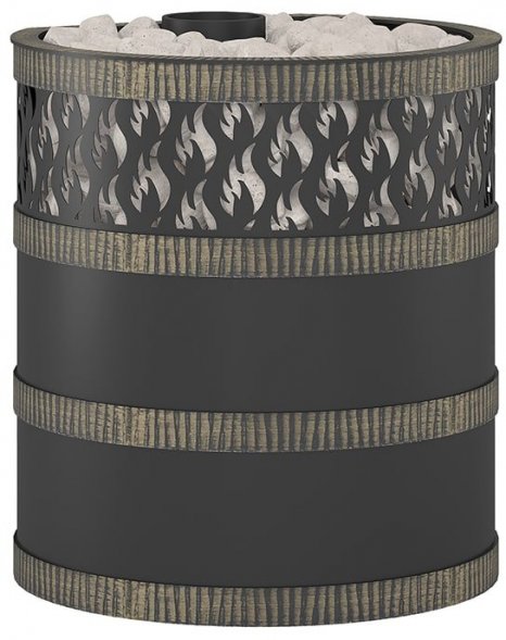 Печь для бани Везувий Лава 12 (ДТ-3) без выносного тоннеля 2022