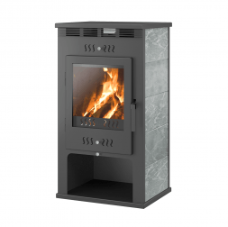 Печь-Камин Aston 11 кВт (180 м3) Ø 150мм Талькохлорит