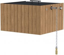 Обливное устройство EVEREST WOOD "ДУБ" 35л