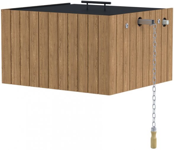 Обливное устройство EVEREST WOOD "ДУБ" 35л