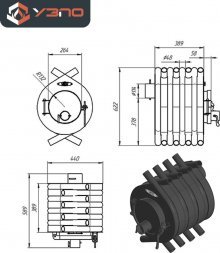 Печь УЗПО «Атлантика 100»