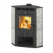 Печь-Камин Aston 11кВт (180 м3) угловой Ø 150мм Талькохлорит