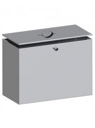 Прямоугольный контурный бак из нержавейки 60 л.