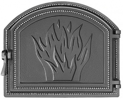 Дверка Везувий печная 218 (Антрацит)