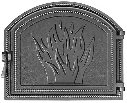 Дверка Везувий печная 218 (Антрацит)