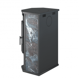 Печь-Камин Aston 12 кВт (200 м3) Призматик (Амфиболит)