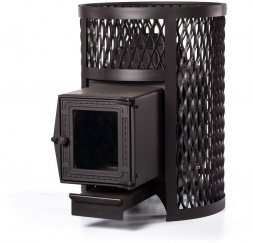 Банная печь FireWay Кольчуга 18 (201) с сеткой
