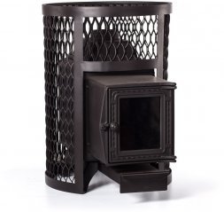 Банная печь FireWay Кольчуга 18 (201) с сеткой