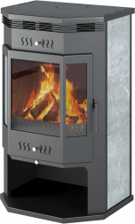 Печь-Камин Aston 12 кВт (200 м3) Призматик (Талькохлорит)