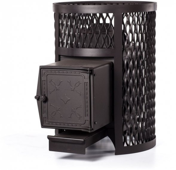 Банная печь FireWay Кольчуга 18 (211) с сеткой