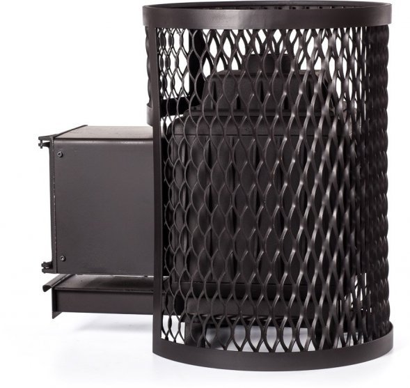 Банная печь FireWay Кольчуга 18 (211) с сеткой