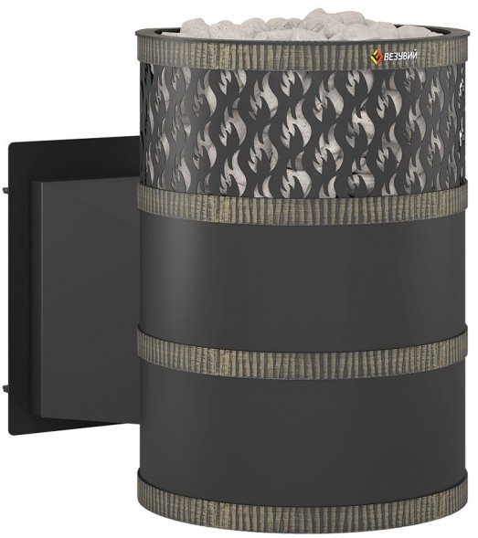 Печь для бани Везувий Лава 22 Панорама &quot;М&quot; 2022