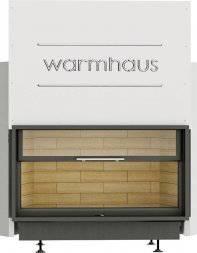 Каминная топка прямая Warmhaus FLAT 100/57h