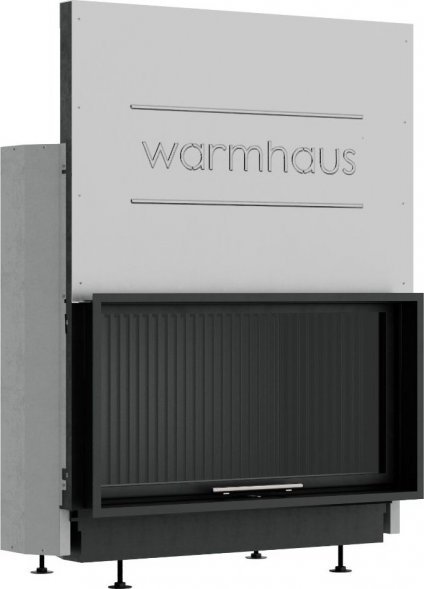 Каминная топка прямая Warmhaus FLAT 100/57h