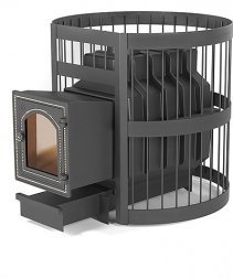 Дровяная печь для бани Везувий Легенда Ретро 24 Стандарт (ДТ-4С)