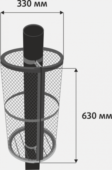 Сетка-Каменка натрубная нержавейка