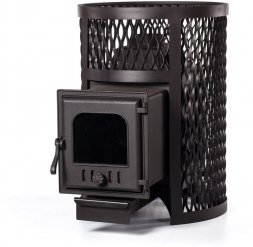 Банная печь FireWay Кольчуга 18 (402) с сеткой