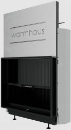Каминная топка прямая Warmhaus FLAT 100/80h