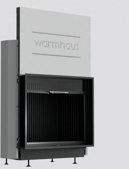 Каминная топка прямая Warmhaus FLAT 100/80h