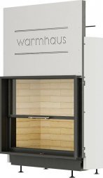 Каминная топка прямая Warmhaus FLAT 100/80h