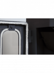 Печь-камин ЭкоКамин Бавария &quot;Призматик&quot; пристенно-угловой